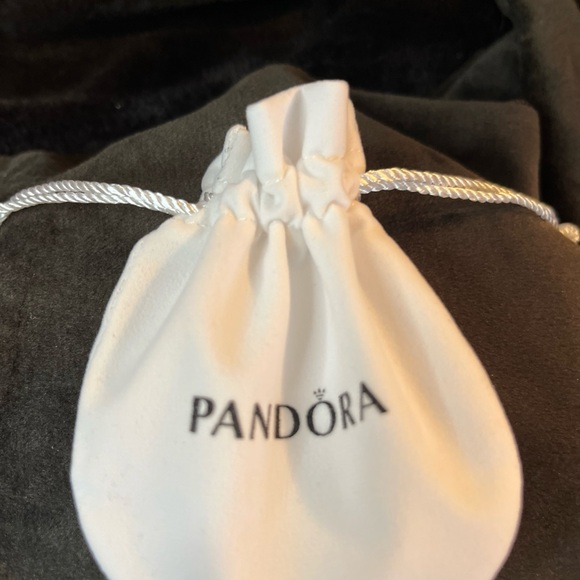 Pandora Silver Row of Hearts Ring - Picture 8 of 8